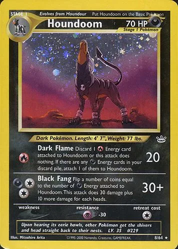 Houndoom Holo, Neo Revelation